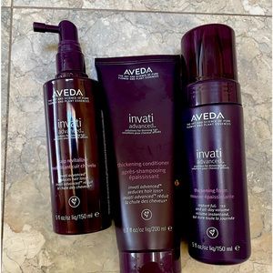 AVEDA🌿INVATI ADVANCED conditioner, treatment, mousse